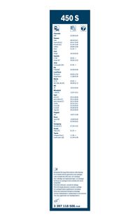 BOSCH Wischblatt "Twin", Art.-Nr. 3 397 118 506