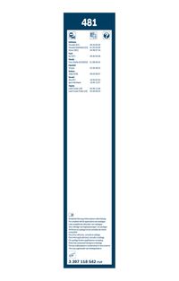 BOSCH Wischblatt "Twin", Art.-Nr. 3 397 118 542