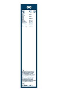 BOSCH Wischblatt "Twin", Art.-Nr. 3 397 118 565