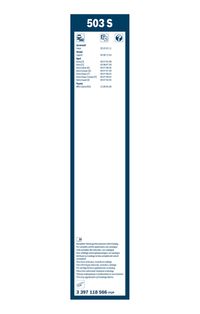 BOSCH Wischblatt "Twin", Art.-Nr. 3 397 118 566