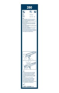 BOSCH Wischblatt "Twin", Art.-Nr. 3 397 118 801