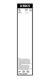 BOSCH Wischblatt "Aerotwin", Art.-Nr. 3 397 118 964