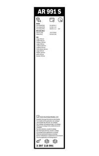BOSCH Wischblatt "Aerotwin Retrofit", Art.-Nr. 3 397 118 991