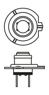 BOSCH Glhlampe, Fernscheinwerfer "Plus 150 Gigalight DBL", Art.-Nr. 1 987 301 431