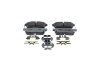 BOSCH Bremsbelagsatz, Scheibenbremse f&uuml;r DAIHATSU CUORE VII (L275_, L285_, L276_), Art.-Nr. 0 986 494 618