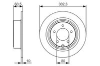 BOSCH Bremsscheibe, Art.-Nr. 0 986 479 R07