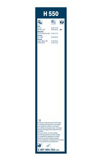 BOSCH Wischblatt "Twin", Art.-Nr. 3 397 004 762