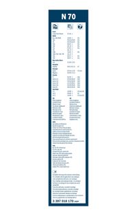 BOSCH Wischblatt "Twin", Art.-Nr. 3 397 018 170