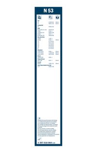 BOSCH Wischblatt "Twin", Art.-Nr. 3 397 018 964