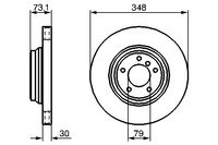 BOSCH Bremsscheibe, Art.-Nr. 0 986 479 265