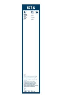 BOSCH Wischblatt "Twin", Art.-Nr. 3 397 010 404