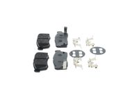 BOSCH Bremsbelagsatz, Scheibenbremse f&uuml;r DAIHATSU CUORE VII (L275_, L285_, L276_), Art.-Nr. 0 986 494 618