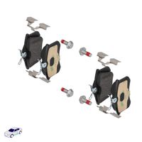 BOSCH Bremsbelagsatz, Scheibenbremse, Art.-Nr. 0 986 494 596
