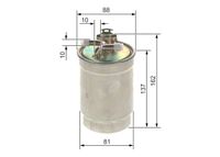 BOSCH Kraftstofffilter, Art.-Nr. 0 450 906 429