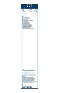 BOSCH Wischblatt "Twin", Art.-Nr. 3 397 001 725