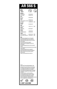 BOSCH Wischblatt "Aerotwin Retrofit", Art.-Nr. 3 397 118 990