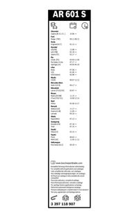 BOSCH Wischblatt "Aerotwin Retrofit", Art.-Nr. 3 397 118 907
