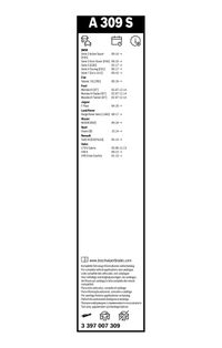 BOSCH Wischblatt "Aerotwin", Art.-Nr. 3 397 007 309