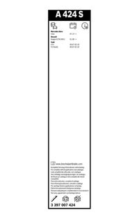 BOSCH Wischblatt "Aerotwin", Art.-Nr. 3 397 007 424