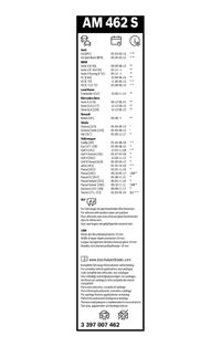 BOSCH Wischblatt "Aerotwin Multi-Clip", Art.-Nr. 3 397 007 462