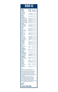 BOSCH Wischblatt "Twin", Art.-Nr. 3 397 004 585