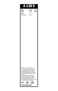 BOSCH Wischblatt "Aerotwin", Art.-Nr. 3 397 014 138