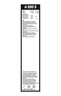 BOSCH Wischblatt "Aerotwin", Art.-Nr. 3 397 014 890