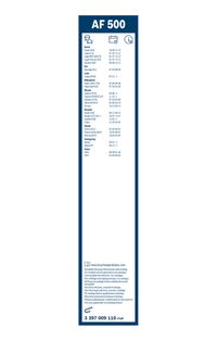BOSCH Wischblatt "Aerofit", Art.-Nr. 3 397 009 110