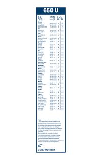 BOSCH Wischblatt "Twin", Art.-Nr. 3 397 004 587