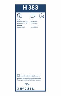 BOSCH Wischblatt "Rear", Art.-Nr. 3 397 011 551