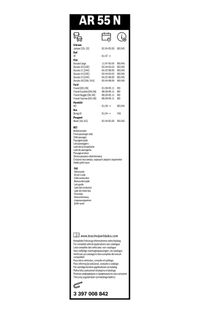 BOSCH Wischblatt "Aerotwin Retro", Art.-Nr. 3 397 008 842