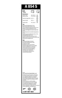 BOSCH Wischblatt "Aerotwin", Art.-Nr. 3 397 007 854