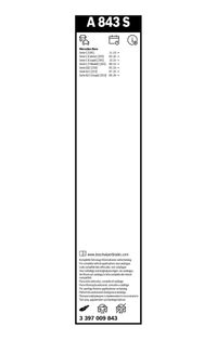 BOSCH Wischblatt "Aerotwin", Art.-Nr. 3 397 009 843