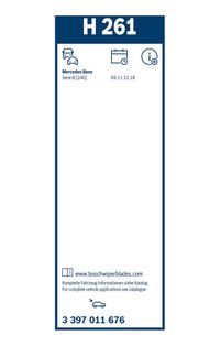 BOSCH Wischblatt "Rear", Art.-Nr. 3 397 011 676