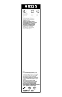 BOSCH Wischblatt "Aerotwin", Art.-Nr. 3 397 014 832