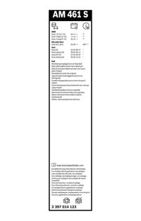 BOSCH Wischblatt "Aerotwin Multi-Clip", Art.-Nr. 3 397 014 123