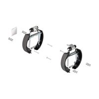 BOSCH Bremsbackensatz "KIT SUPERPRO", Art.-Nr. 0 204 114 579