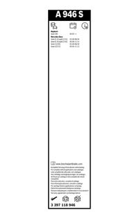 BOSCH Wischblatt "Aerotwin", Art.-Nr. 3 397 118 946