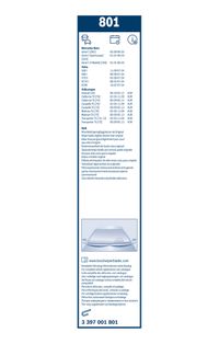 BOSCH Wischblatt "Twin", Art.-Nr. 3 397 001 801