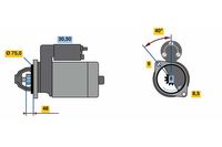 BOSCH Starter, Art.-Nr. 0 986 023 520