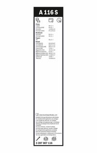 BOSCH Wischblatt "Aerotwin", Art.-Nr. 3 397 007 116