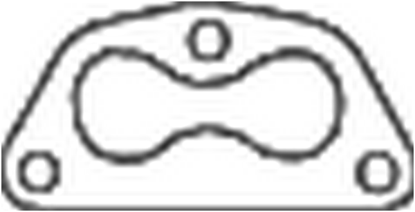 BOSAL Dichtung, Abgasrohr 256301 für MAZDA