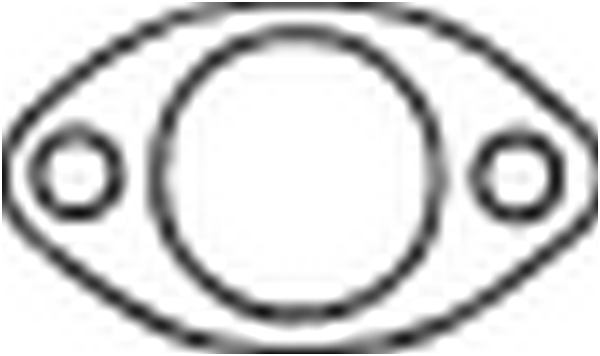 BOSAL Dichtung, Abgasrohr 256634 für Opel ISUZU