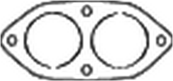 BOSAL Dichtung, Abgasrohr 256805 für Opel Vaughall