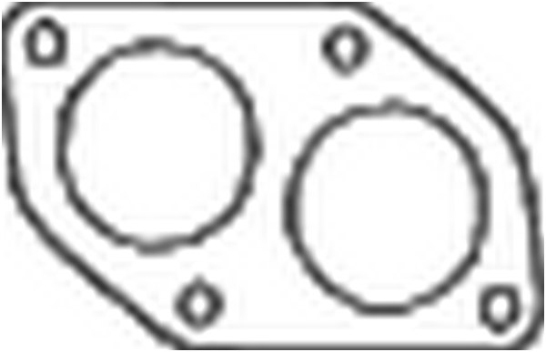 BOSAL Dichtung, Abgasrohr 256919 für Opel DAEWOO Vaughall