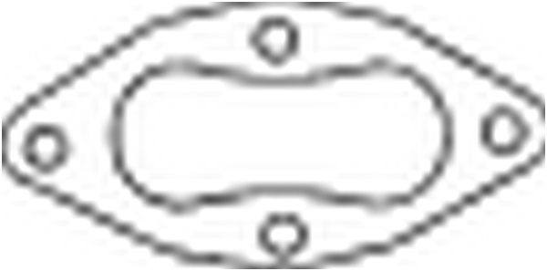 BOSAL Dichtung, Abgasrohr 256084 für VW