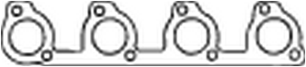 BOSAL Dichtung, Abgasrohr 256131 für Ford