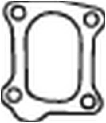 BOSAL Dichtung, Abgasrohr 256149 für RENAULT