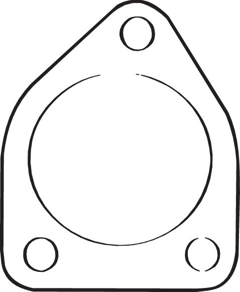 BOSAL Dichtung, Abgasrohr 256053 für HYUNDAI MITSUBISHI