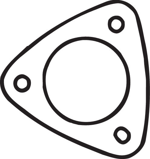 BOSAL Dichtung, Abgasrohr 256405 für LADA MAZDA